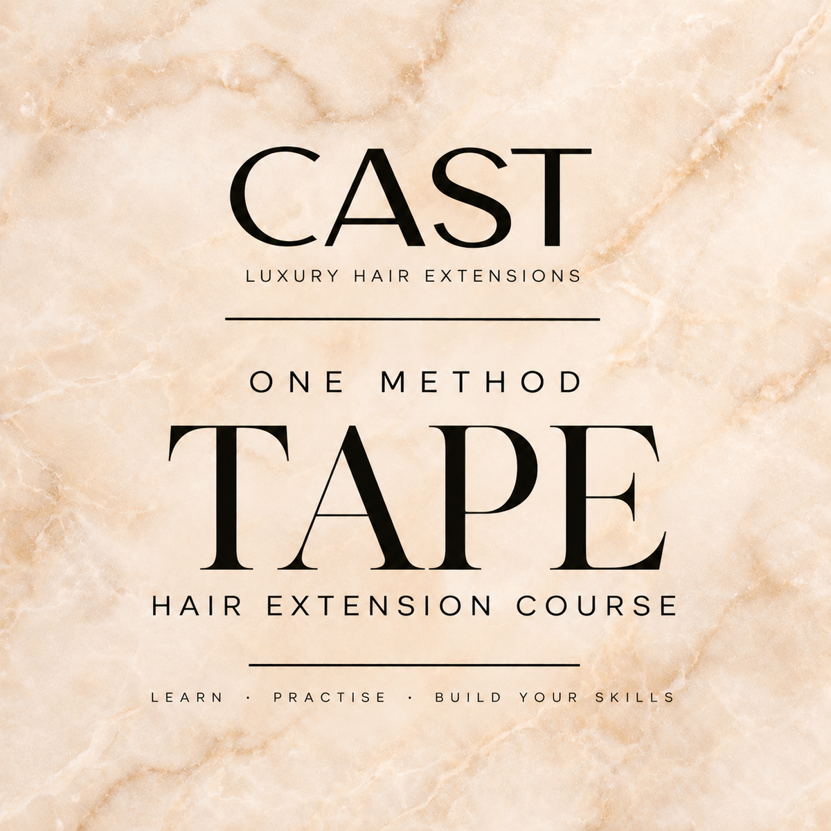 The One Method Course - Tape Hair Extensions