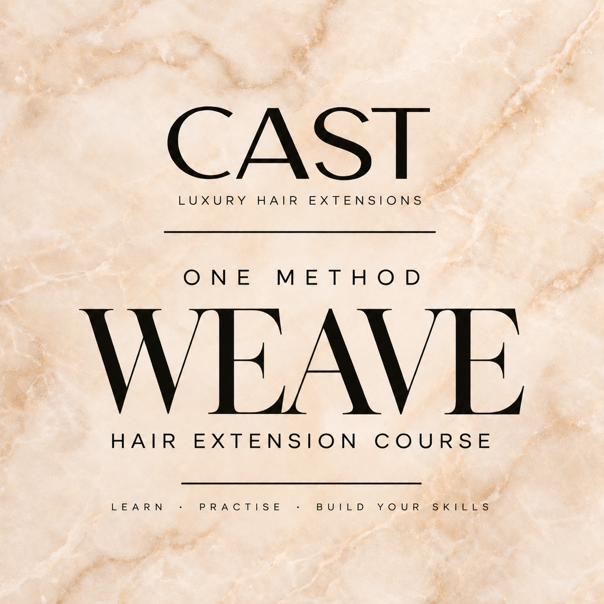 The One Method Course - Weave/Weft Hair Extensions